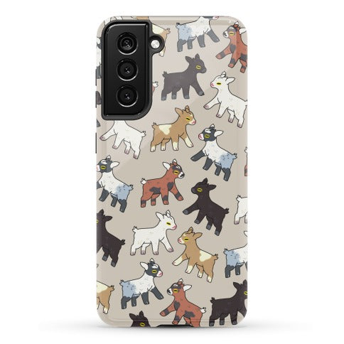 Baby Goats On Baby Goats Pattern Phone Case